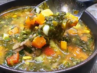 Говяжий суп, кадр из видео