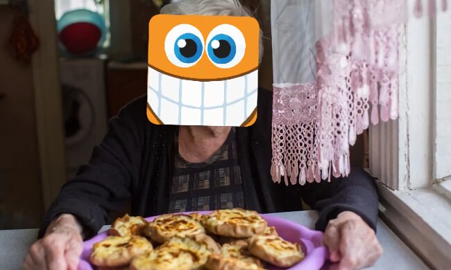 бабуся з пиріжками