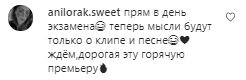 Комментарии на пост Ани Лорак в Instagram