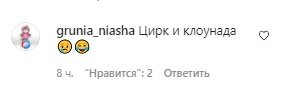 Коментарі зі сторінки "_alla.pugacheva" в Instagram