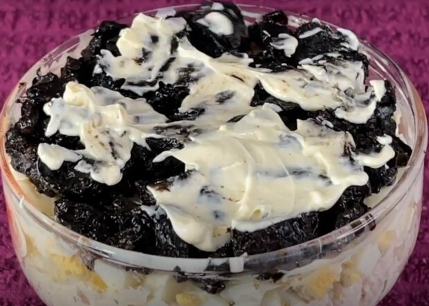 Салат "Метелиця", кадр з відео