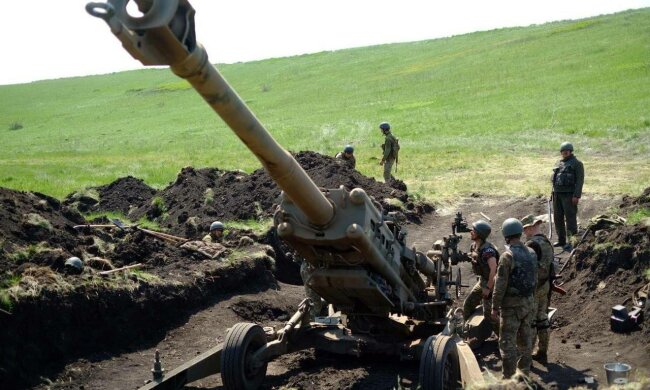 ВСУ с американской гаубицей