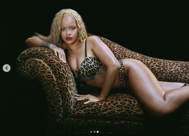 Скрин публикации Рианны