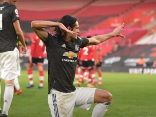 Эдинсон Кавани, скриншот из видео