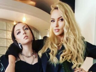 Оля Полякова и Маша Полякова