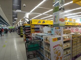 супермаркет, магазин, продукти