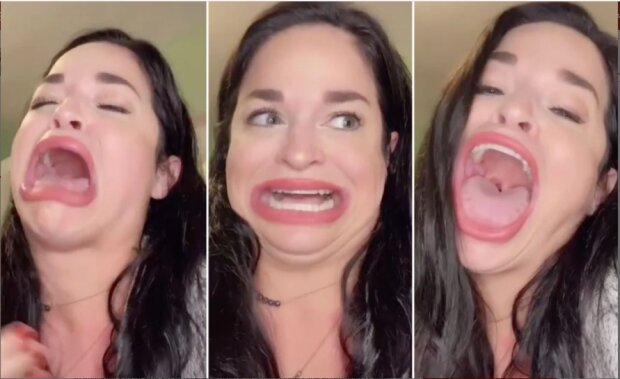 Фото Саманты Рамсделл в TikTok