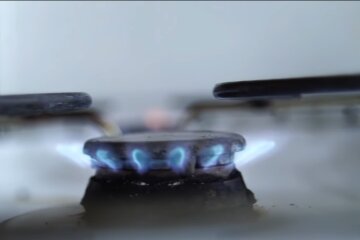 Газовая конфорка, скриншот с видео