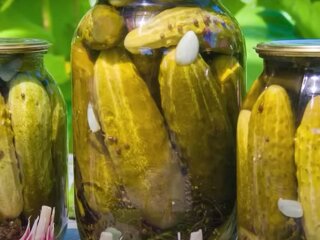 Рецепт маринованных огурцов на зиму