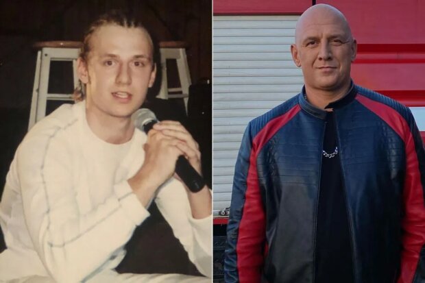 Потап в молодості і зараз