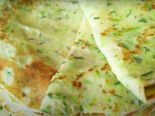 Кабачковые блинчики