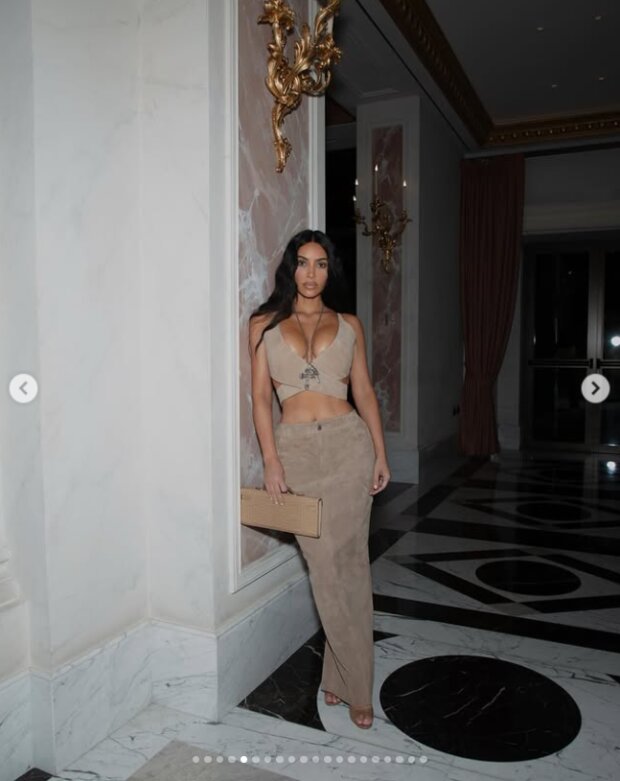 Скрін публікації Кім Кардашьян