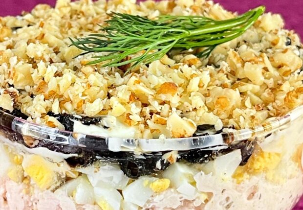 Салат "Метелиця", кадр з відео