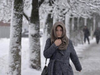 Похолодання, зима, фото із вільних джерел