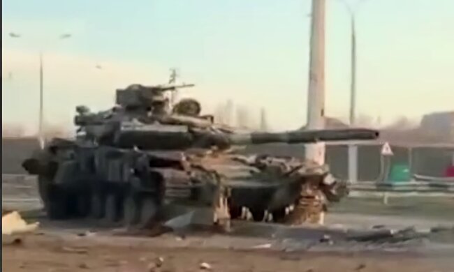 підбитий російський танк