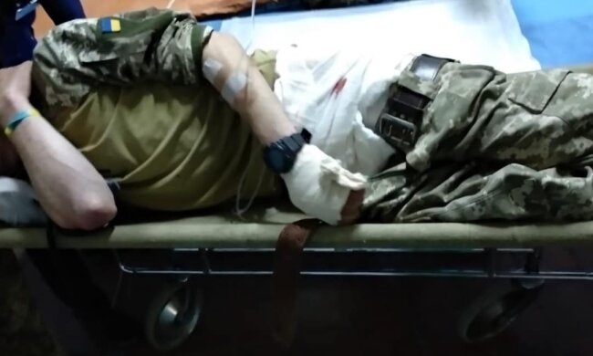 поранений український військовий
