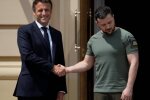 Еммануель Макрон та Володимир Зеленський, фото: Офіс Президента
