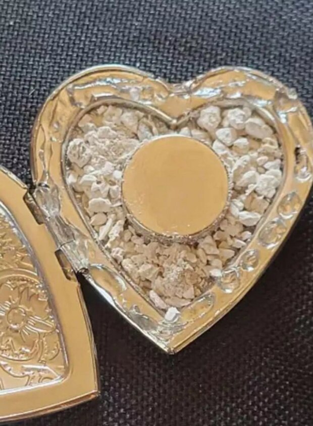 Прах мужа Анастасии в импланте