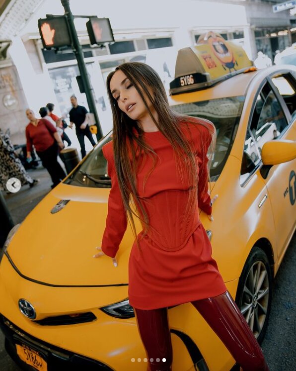 Скрин публикации Ксении Мишиной