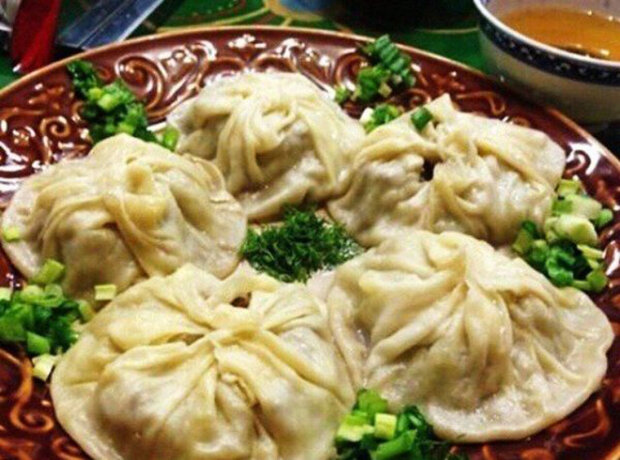 Манти з м'ясом