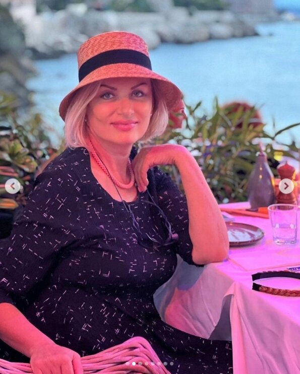 Скрин публікації Олі Полякової