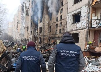 последствия ракетного удара по Киеву 2 января 2024 года