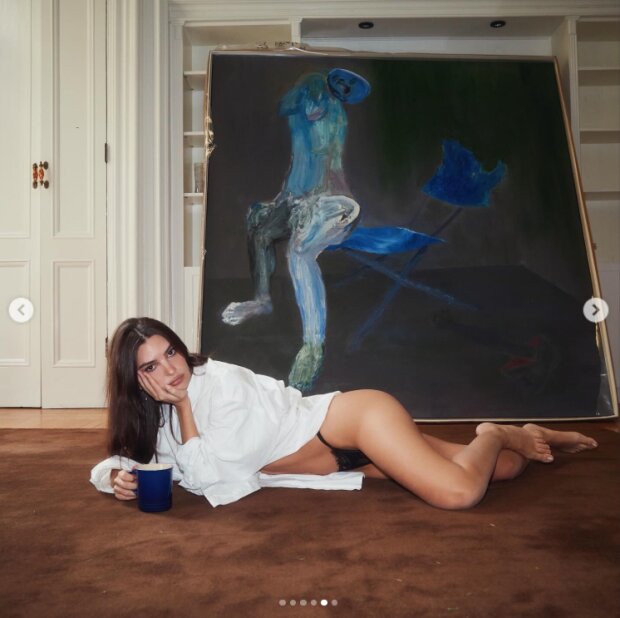 Скрин публикации Эмили Ратаковски