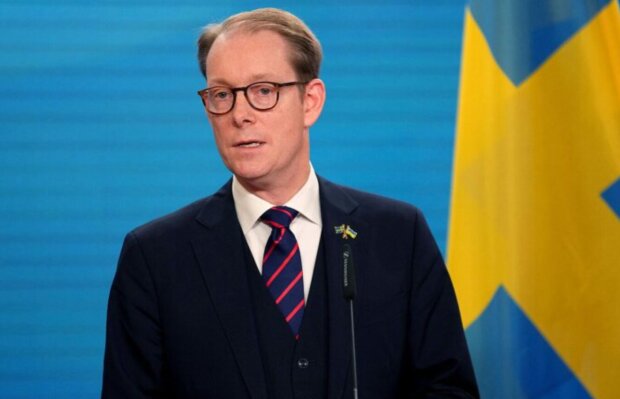 Министр иностранных дел Швеции Тобиас Биллстрем