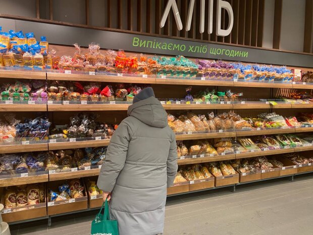 Хліб, супермаркет, фото: ukrainci.com.ua