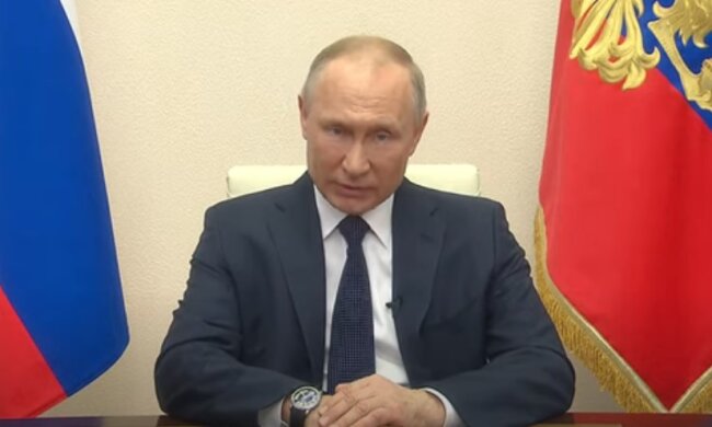Володимир Путін. Фото: скріншот відео