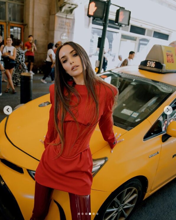 Скрін публікації Ксенії Мішиної