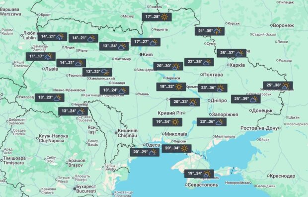 Погода 11 июля
