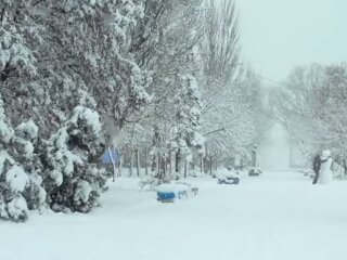 Погода, зима