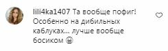 Коментарі на пост Ольги Фреймут в Instagram