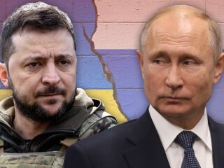 Володимир Зеленський та Володимир путін