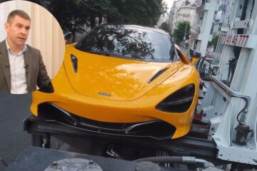 У Києві евакуювали McLaren