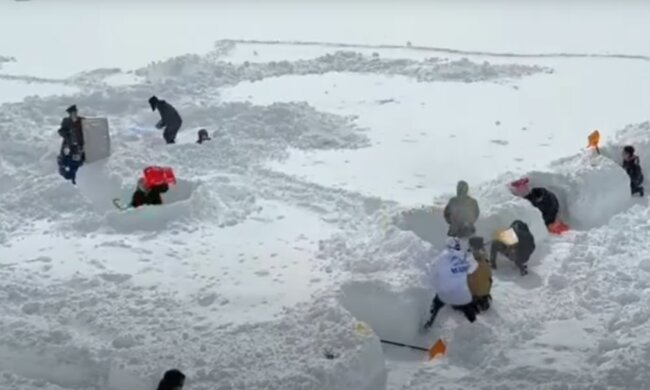 Погода, снегопад, зима