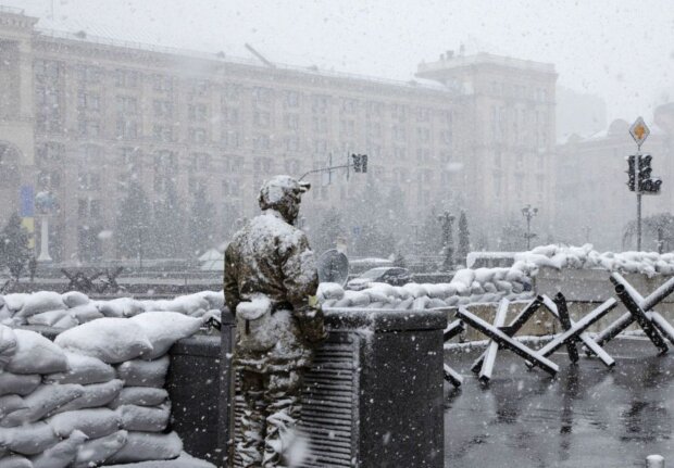 Сніг у Києві, фото з вільних джерел