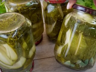 Маринованные кабачки на зиму