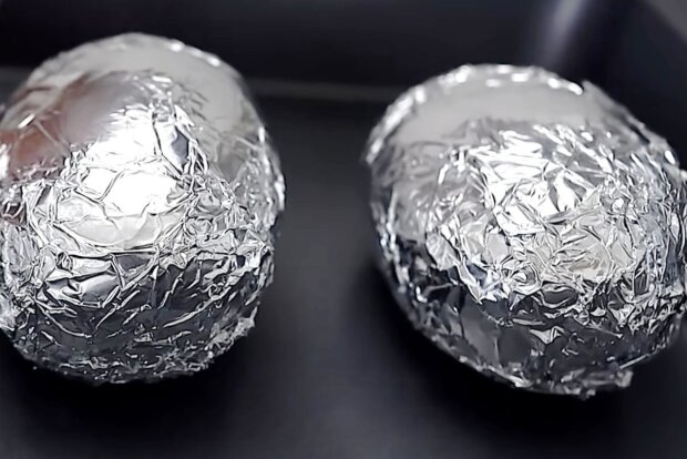 Запеченный картофель, кадр из видео