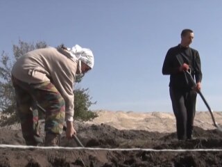 Археологические раскопки под Днепром