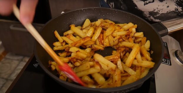 Жаренная картошка