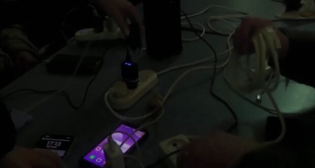 Отключения света