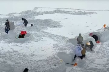 Погода, снігопад, зима