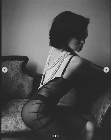 Скрин публикации Даши Астафьевой в Instagram