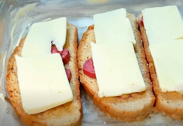 Горячие бутерброды, кадр из видео