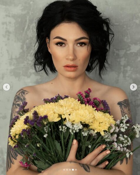 Скрин публикации Анастасии Приходько в Instagram