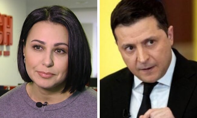 Володимир Зеленський та Наталія Мосейчук