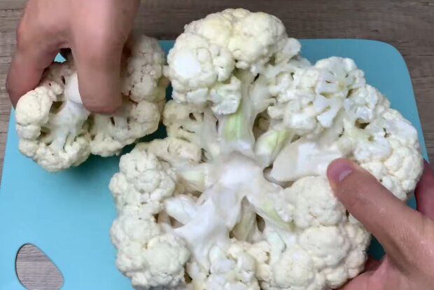 Квашена цвітна капуста, кадр з відео