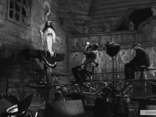 Кадр зі зйомок фільму "Вій"